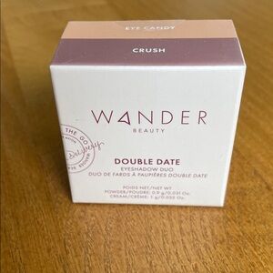Wander Beauty Double Date Eyeshadow Duo - Peach & Mauve Crush